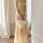 Daisy yellow—dress / S