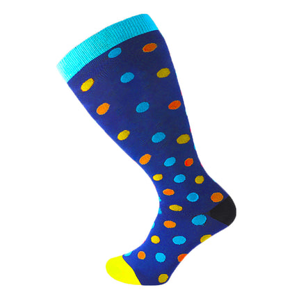 8 pairs of extra fat to increase pressure fat socks extra large socks nylon compression socks Amazon cross-border exclusive