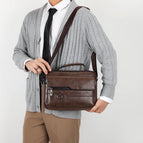 Brown medium horizontal large bag
