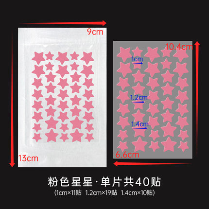 New Colored Student Cute Colloidal Dopamine Mask Acne Removal Anti-Acne Day and Night Fading Double-Effect Acne Patch Acne Patch