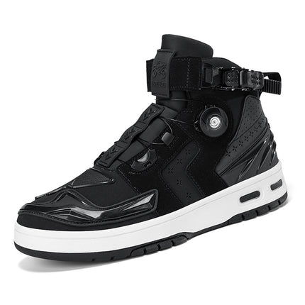 Cross-Border Supply Men's Motorcycle Shoes Large Size Motorcycle Riding Shoes Men's Rider Four-Season Sneakers Motorcycle Travel Equipment