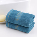 33*72 / Gold silk towel Green
