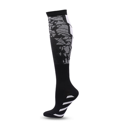 Amazon sports compression socks women summer sports professional stockings running calf socks elastic compression socks wholesale