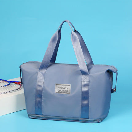 New Travel Bag Women's Large-Capacity Fitness Bag Dry and Wet Separation Sports Outing Travel Storage Bag Clothes Luggage Bag