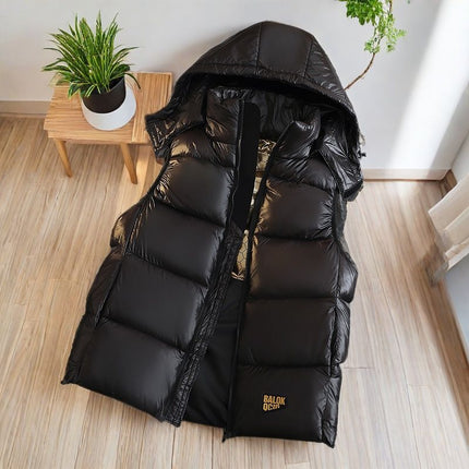 Couple's Down Cotton Vest Men's Autumn and Winter Thickened Cold-proof Cotton Jacket Fashionable plus size Outer Wearing Vest