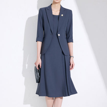 Light Workplace Suit dress suit Women's 2025 New Small Commuter High-end Suit Jacket Two-piece Set