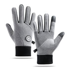 Waterproof full finger gray / M