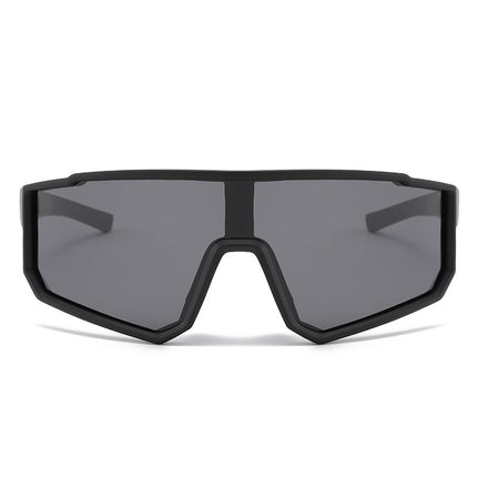 New European and American Style Large-Frame Outdoor Sports Glasses for Men and Women, Mountaineering Fashion Cycling Goggles, Sunglasses, Cycling Sunglasses