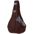 Cat bag slung 65*30*80CM / Coffee buckle adjustable pet bag