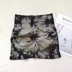 [shorts]-tie-dye green / S