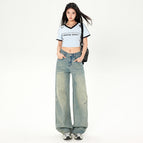 Light blue trousers / XS