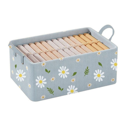 New Dustproof Storage Box Wardrobe Drawer Non-woven Fabric Large Capacity Storage Box Fabric Hand Foldable Storage Box