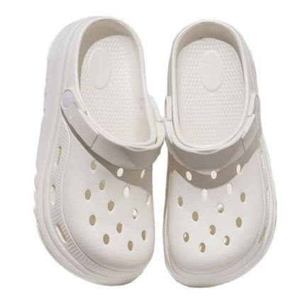 25 New Styles of Croc Shoes for Women, Summer Casual Fashion, Thick Soles for Going Out, Versatile, Non-Slip, Comfortable and Breathable, Men's Wholesale Cartoon