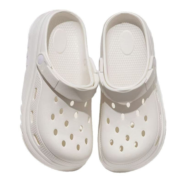 25 New Styles of Croc Shoes for Women, Summer Casual Fashion, Thick Soles for Going Out, Versatile, Non-Slip, Comfortable and Breathable, Men's Wholesale Cartoon