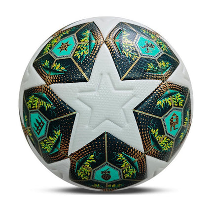 Thickened Wear-Resistant Pu Leather Championship Football No. 5 Ball Cross-Border Spot Training Competition Outdoor Sports Adult Football