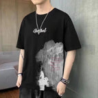 Black [rowing] short sleeves / M