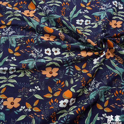 Hemp Cotton Digital Printed Fabric Yunnan Lijiang Retro Bohemian Fabric Hotel Pillow Bar Tablecloth