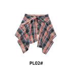 Pink and green check / One size fits all