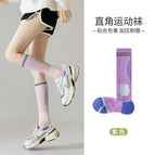 Right angle sports socks purple / One size fits all