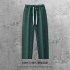 Straight pants-eden green / S