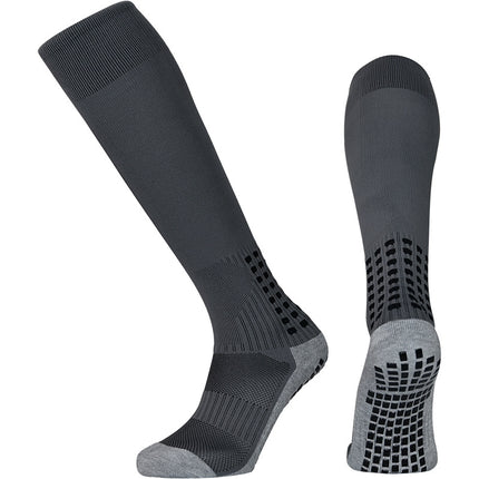 Adult Thickened Towel-Soled Long Tube Soccer Socks for Practical Professional Matches, High Tube Sports Socks, Wear-Resistant and Breathable