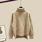 Khaki sweater [single piece] / M [recommended 40-50kg ]