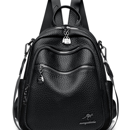 Backpack Women's Bag 2025 New Simple Fashion Large Capacity Women's Backpack Dual-purpose Commuter All-match Student Schoolbag