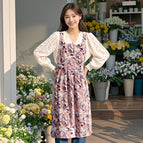 Fairy style summer pleated thin style [purple]