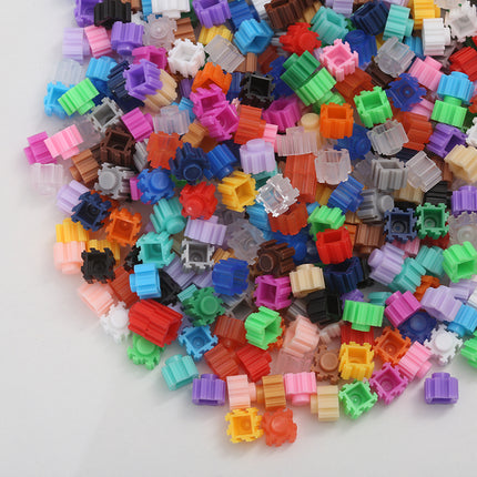 Bulk Small Particle Building Blocks 8mm Educational DIY Assembled Toys for Boys and Girls Jigsaw Puzzle Cartoon Pixel Painting