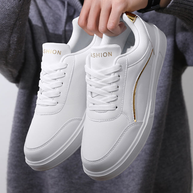 2025 Casual Fashion Sports Skateboard Shoes White Shoes Non-Slip Waterproof Breathable Women's Sneakers Versatile White Shoes