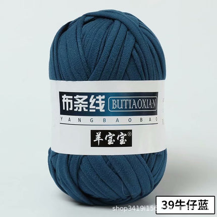 Cloth thread hand-woven bag thread crocheted home carpet wool DIY Hyun-a with factory wholesale