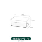 Short transparent box-small size 1 pet material