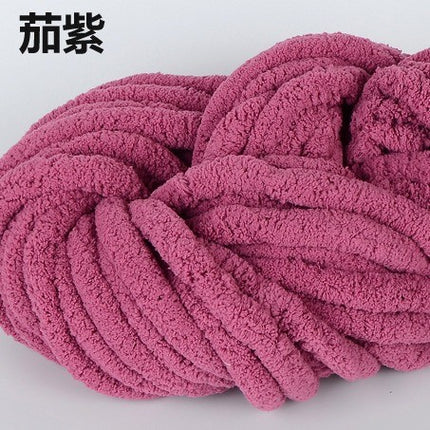 Cat Tail Extra Thick Ice Line Finger Knitting Scarf DIY Blanket Cat Nest Cushion Extra Thick Wool Ball