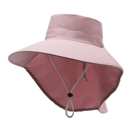 New Hat Women's Sun Hat Folding Large Cornice Hollow Sunscreen Sun Hat 2025 Outdoor Casual Fisherman Hat Basin Hat