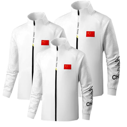National Team Spring and Autumn Sportswear National Uniform Set Athlete Appearance Taekwondo Martial Arts Training Coach Sports