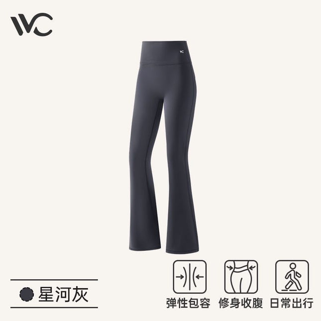 Vvc Sports Yoga Pants Flared Leggings Shark Pants for Women New Autumn Style Tummy Control and Butt-Lifting Pants