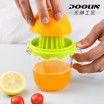 Multifunctional Lemon Manual Juicer with Measuring Cup Easy to Clean Orange Fruit Juicer Juicer Lemon Press
