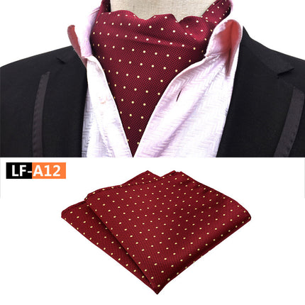 Source factory in stock wholesale generation of men's scarf scarf English style collar scarf shake fast and stable supply