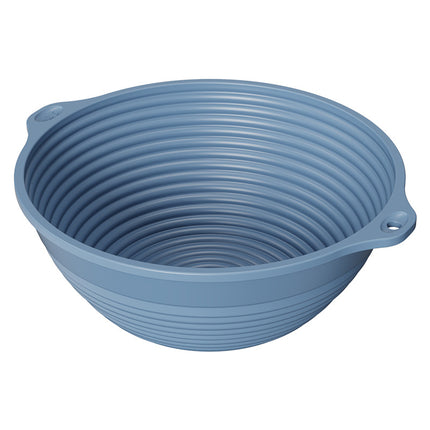 Silicone Fermentation Basket Household Oven Baking Dough Fermentation Bowl Folding High Temperature Resistant Large Capacity Bread Fermentation Basket