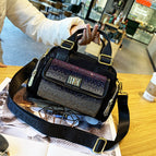 sequined black colored diamond