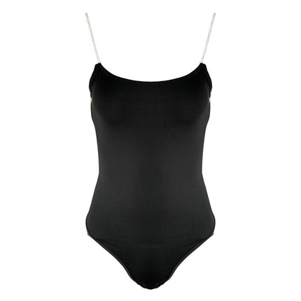 European and American Fashion Women's 2023 Summer Cross-border New Diamond Chain Sexy Strap Bodysuit