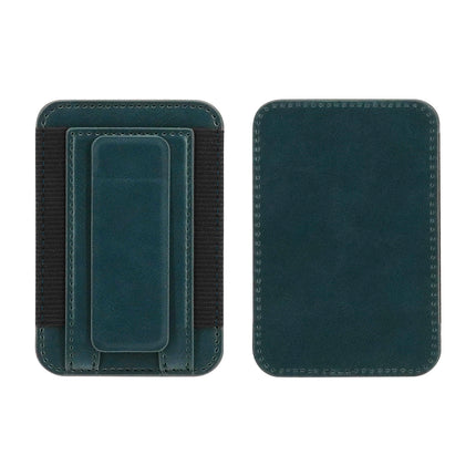 Card Holder with Elastic Band and Stand, Suitable for iPhone 12 and Above, Factory Wholesale Gift Trade, Magnetic Expansion for Public Transportation Cards