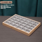 Bamboo Ice Flower velvet 30 grid plate