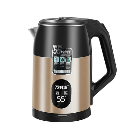 Zhengwadali 3L Electric Kettle for Student Dormitory, Stainless Steel Electric Kettle, Portable Large-Capacity Tea Kettle