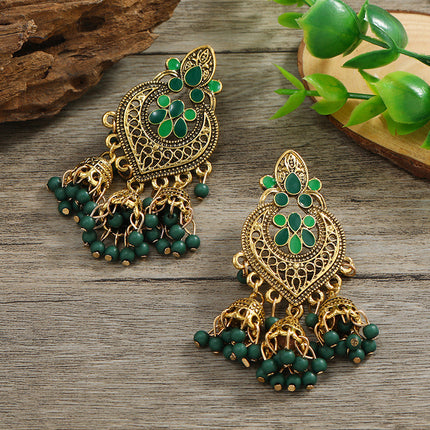 Carefully Selected Cross-Border Jewelry, European and American Fashion Tassel Earrings, Bohemian Alloy Personalized Ear Studs, Earrings, and Ear Accessories for Women