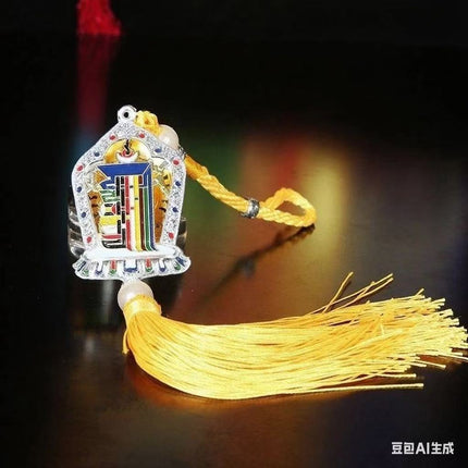 Xizang Ethnic Handicrafts Ten-Phase Free Car Pendants Car Hangings Interior Accessories Car Pendants Pendants Pendants