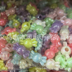 Mixed color random ab plating / 3#7*14mm roses, about 1400 pieces/catties