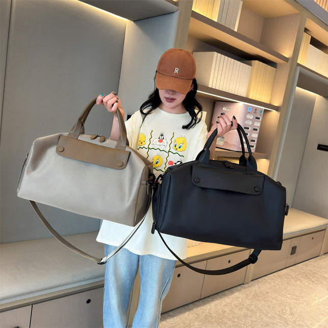 Fitness Bag Women's Large-Capacity Yoga Storage Bag Swimming Bag Business Trip Travel Luggage Bag Portable Short-Distance Travel Bag