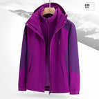 Women's model - purple [three-in-one, removable liner] / 3XL