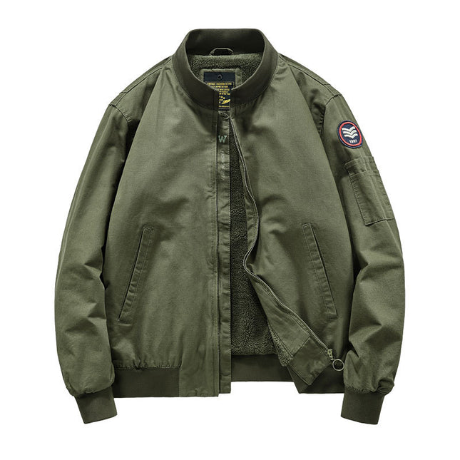 Factory supply winter jacket men's fleece jacket men's casual jacket 91W28